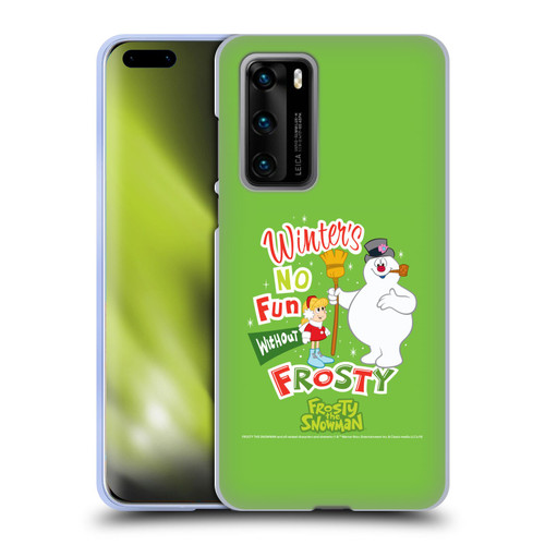 Frosty the Snowman Movie Key Art Winters Soft Gel Case for Huawei P40 5G