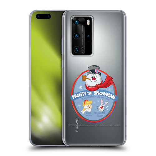 Frosty the Snowman Movie Key Art Frosty And Friends Soft Gel Case for Huawei P40 Pro / P40 Pro Plus 5G