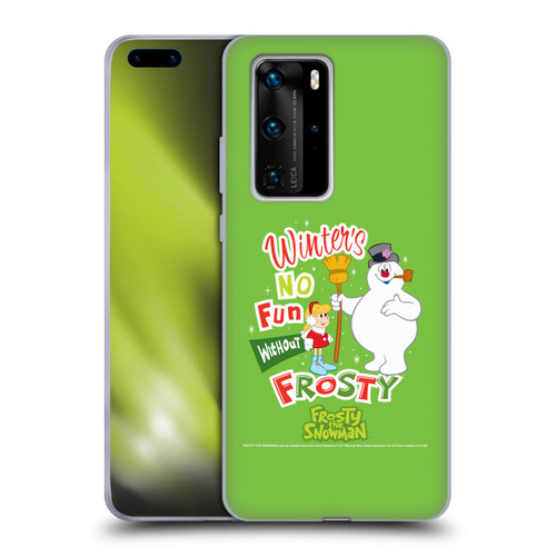 Frosty the Snowman Movie Key Art Winters Soft Gel Case for Huawei P40 Pro / P40 Pro Plus 5G