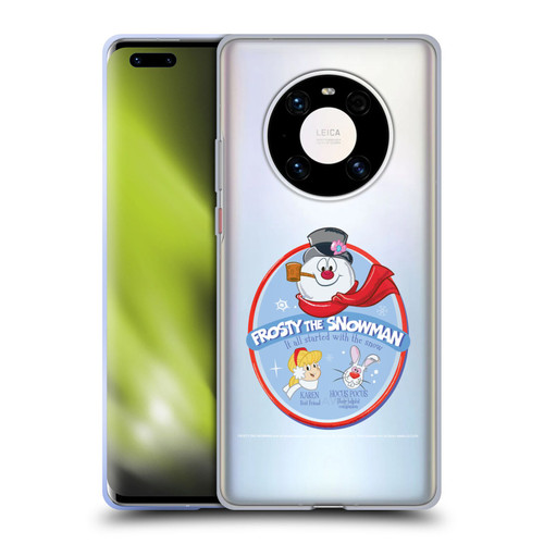 Frosty the Snowman Movie Key Art Frosty And Friends Soft Gel Case for Huawei Mate 40 Pro 5G
