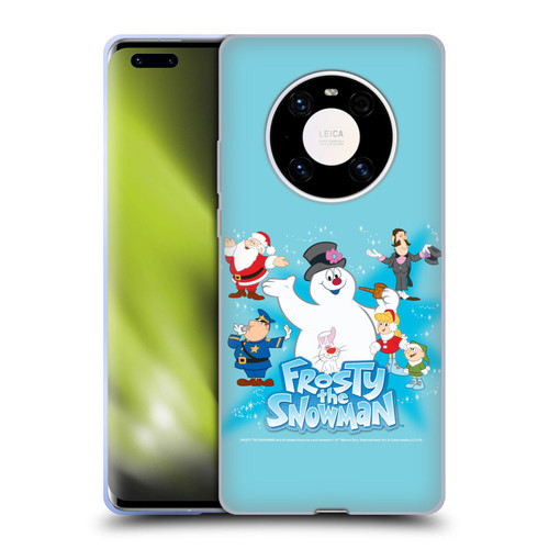Frosty the Snowman Movie Key Art Group Soft Gel Case for Huawei Mate 40 Pro 5G