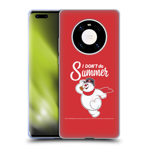 Frosty the Snowman Movie Key Art I Don't Do Summer Soft Gel Case for Huawei Mate 40 Pro 5G