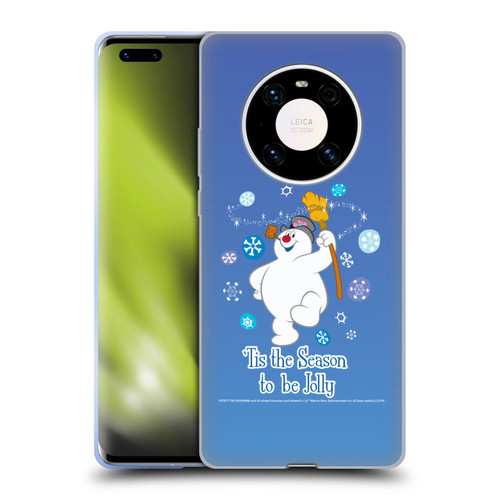 Frosty the Snowman Movie Key Art Season Soft Gel Case for Huawei Mate 40 Pro 5G