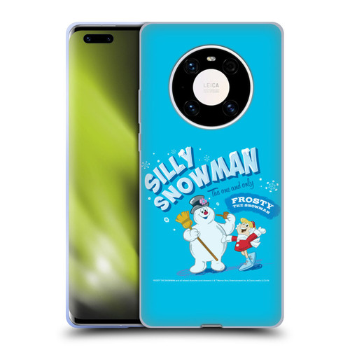 Frosty the Snowman Movie Key Art Silly Snowman Soft Gel Case for Huawei Mate 40 Pro 5G