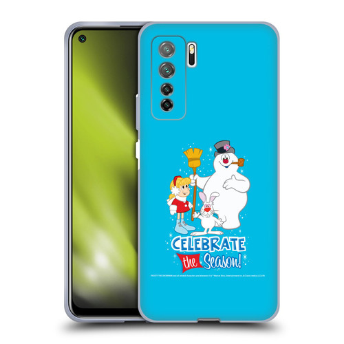 Frosty the Snowman Movie Key Art Celebrate Soft Gel Case for Huawei Nova 7 SE/P40 Lite 5G