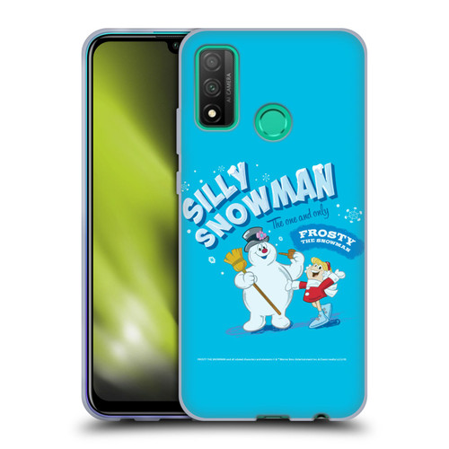 Frosty the Snowman Movie Key Art Silly Snowman Soft Gel Case for Huawei P Smart (2020)