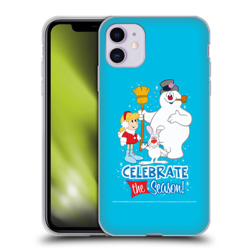 Frosty the Snowman Movie Key Art Celebrate Soft Gel Case for Apple iPhone 11