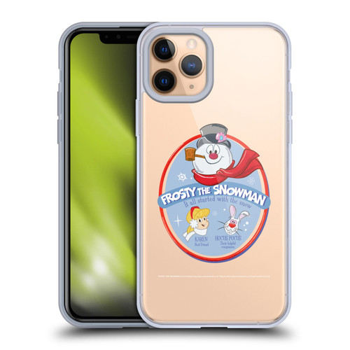 Frosty the Snowman Movie Key Art Frosty And Friends Soft Gel Case for Apple iPhone 11 Pro