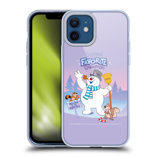 Frosty the Snowman Movie Key Art Favorite Snowman Soft Gel Case for Apple iPhone 12 / iPhone 12 Pro