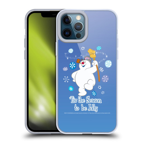 Frosty the Snowman Movie Key Art Season Soft Gel Case for Apple iPhone 12 Pro Max