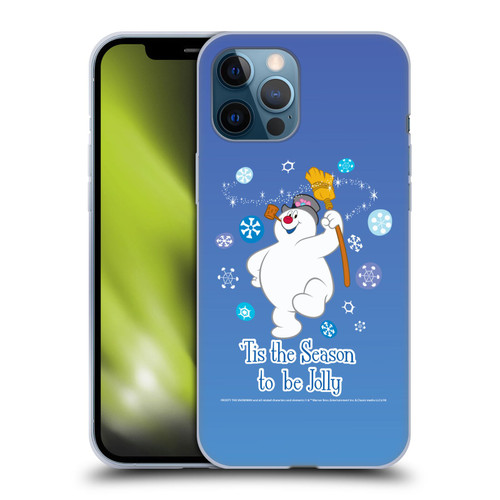 Frosty the Snowman Movie Key Art Season Soft Gel Case for Apple iPhone 12 Pro Max