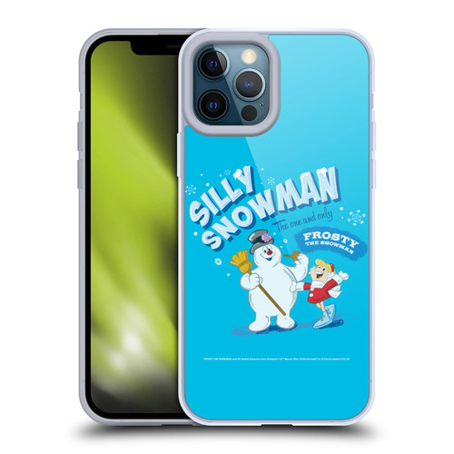 Frosty the Snowman Movie Key Art Silly Snowman Soft Gel Case for Apple iPhone 12 Pro Max