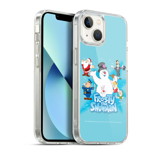 Frosty the Snowman Movie Key Art Group Soft Gel Case for Apple iPhone 13