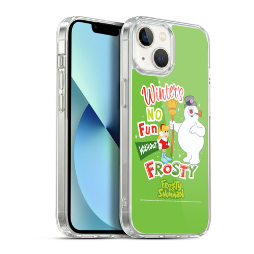 Frosty the Snowman Movie Key Art Winters Soft Gel Case for Apple iPhone 13