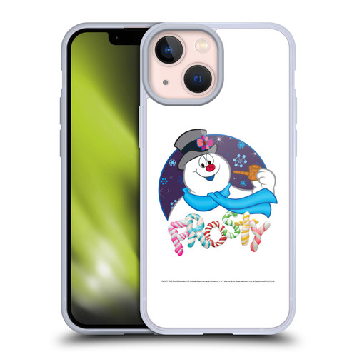 Frosty the Snowman Movie Key Art Frosty Soft Gel Case for Apple iPhone 13 Mini