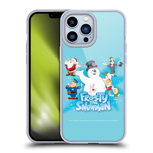 Frosty the Snowman Movie Key Art Group Soft Gel Case for Apple iPhone 13 Pro Max