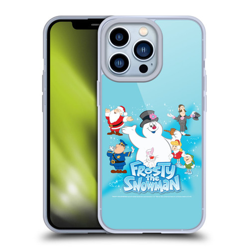 Frosty the Snowman Movie Key Art Group Soft Gel Case for Apple iPhone 13 Pro