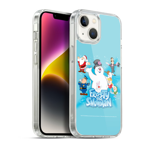 Frosty the Snowman Movie Key Art Group Soft Gel Case for Apple iPhone 14
