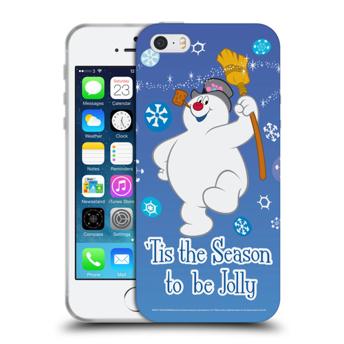 Frosty the Snowman Movie Key Art Season Soft Gel Case for Apple iPhone 5 / 5s / iPhone SE 2016