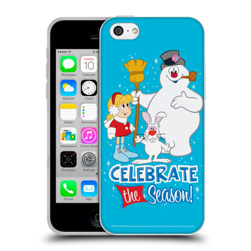 Frosty the Snowman Movie Key Art Celebrate Soft Gel Case for Apple iPhone 5c