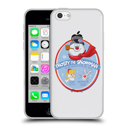 Frosty the Snowman Movie Key Art Frosty And Friends Soft Gel Case for Apple iPhone 5c