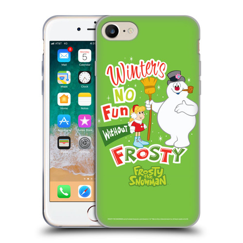 Frosty the Snowman Movie Key Art Winters Soft Gel Case for Apple iPhone 7 / 8 / SE 2020 & 2022