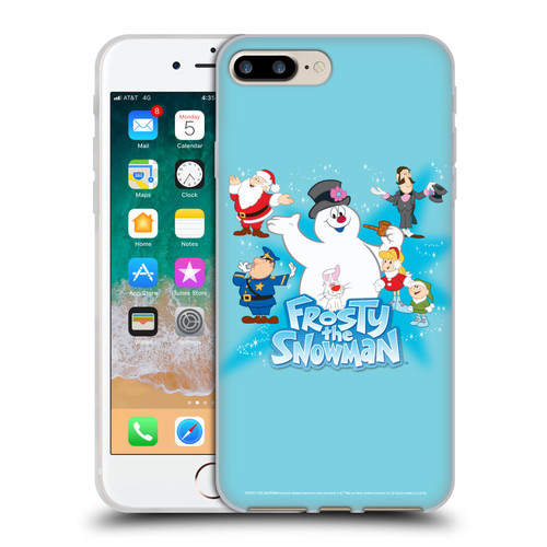 Frosty the Snowman Movie Key Art Group Soft Gel Case for Apple iPhone 7 Plus / iPhone 8 Plus