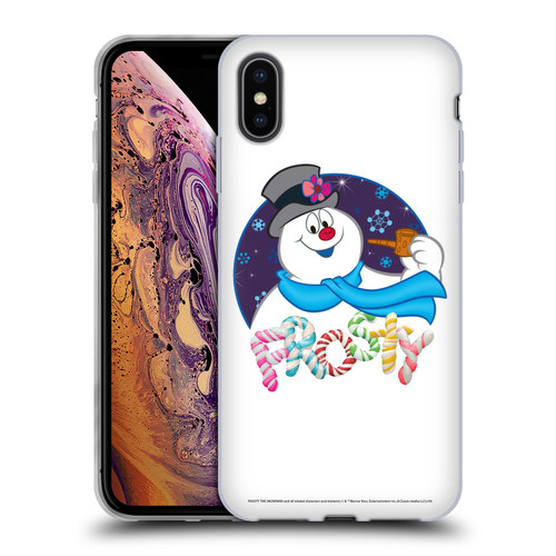 Frosty the Snowman Movie Key Art Frosty Soft Gel Case for Apple iPhone XS Max