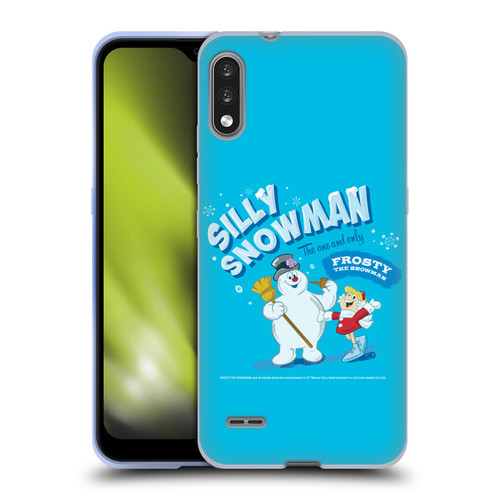 Frosty the Snowman Movie Key Art Silly Snowman Soft Gel Case for LG K22