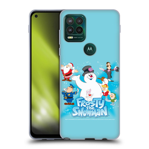 Frosty the Snowman Movie Key Art Group Soft Gel Case for Motorola Moto G Stylus 5G 2021