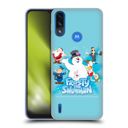 Frosty the Snowman Movie Key Art Group Soft Gel Case for Motorola Moto E7 Power / Moto E7i Power