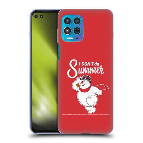 Frosty the Snowman Movie Key Art I Don't Do Summer Soft Gel Case for Motorola Moto G100