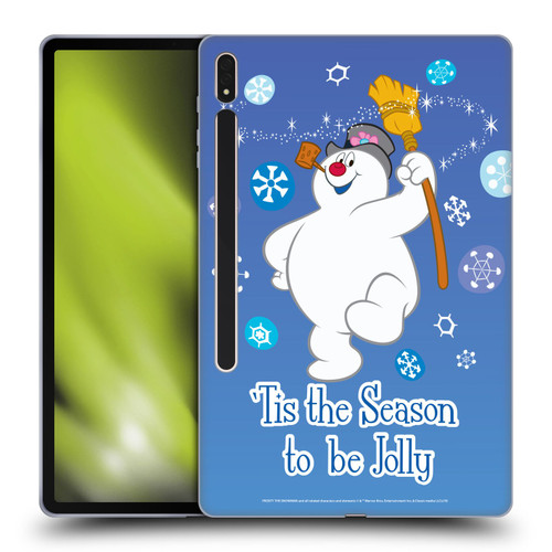 Frosty the Snowman Movie Key Art Season Soft Gel Case for Samsung Galaxy Tab S8 Plus