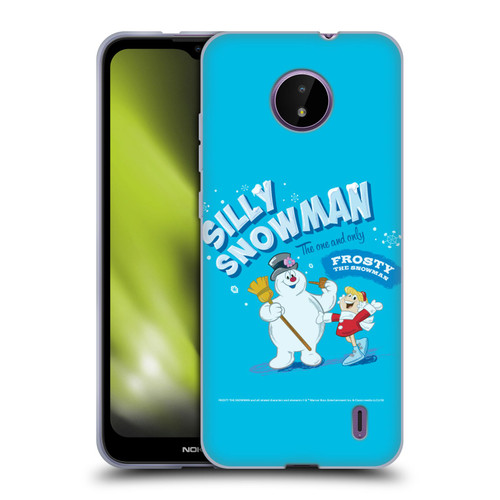 Frosty the Snowman Movie Key Art Silly Snowman Soft Gel Case for Nokia C10 / C20