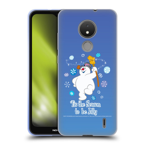 Frosty the Snowman Movie Key Art Season Soft Gel Case for Nokia C21
