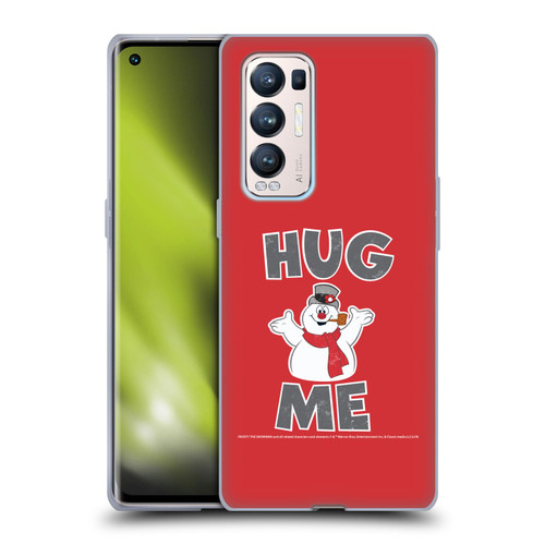 Frosty the Snowman Movie Key Art Hug Me Soft Gel Case for OPPO Find X3 Neo / Reno5 Pro+ 5G