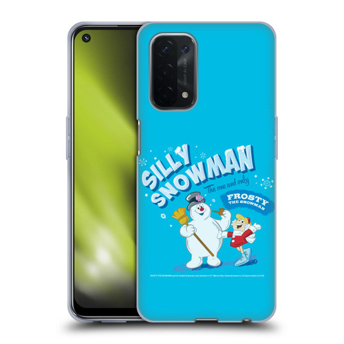 Frosty the Snowman Movie Key Art Silly Snowman Soft Gel Case for OPPO A54 5G