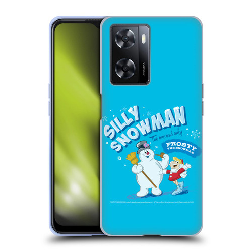 Frosty the Snowman Movie Key Art Silly Snowman Soft Gel Case for OPPO A57s