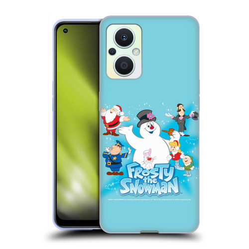 Frosty the Snowman Movie Key Art Group Soft Gel Case for OPPO Reno8 Lite