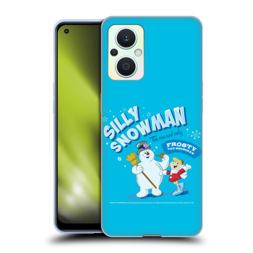 Frosty the Snowman Movie Key Art Silly Snowman Soft Gel Case for OPPO Reno8 Lite