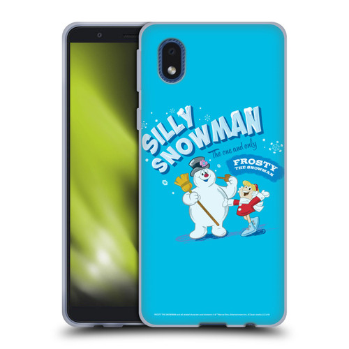 Frosty the Snowman Movie Key Art Silly Snowman Soft Gel Case for Samsung Galaxy A01 Core (2020)