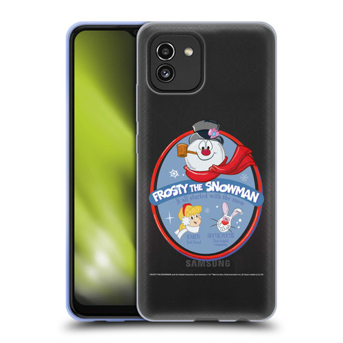 Frosty the Snowman Movie Key Art Frosty And Friends Soft Gel Case for Samsung Galaxy A03 (2021)
