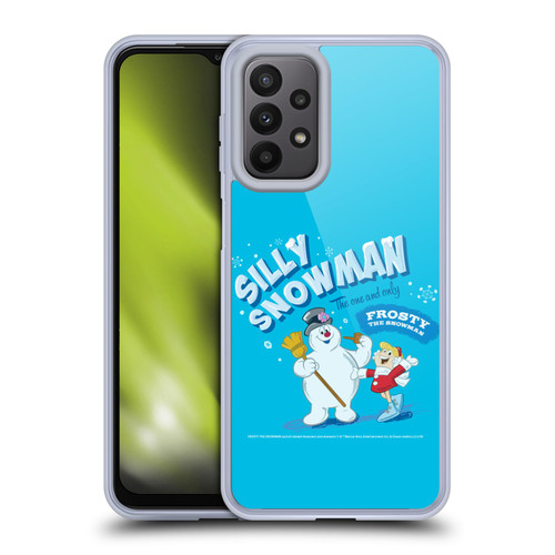 Frosty the Snowman Movie Key Art Silly Snowman Soft Gel Case for Samsung Galaxy A23 / 5G (2022)