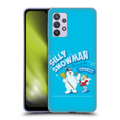 Frosty the Snowman Movie Key Art Silly Snowman Soft Gel Case for Samsung Galaxy A32 5G / M32 5G (2021)