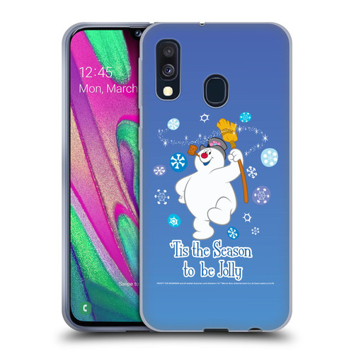 Frosty the Snowman Movie Key Art Season Soft Gel Case for Samsung Galaxy A40 (2019)