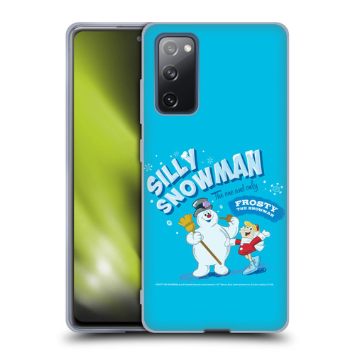 Frosty the Snowman Movie Key Art Silly Snowman Soft Gel Case for Samsung Galaxy S20 FE / 5G