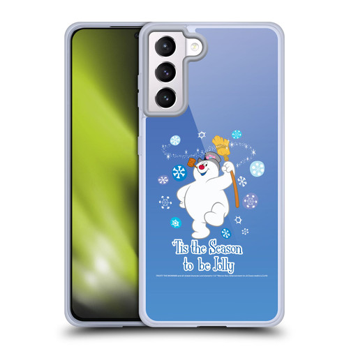 Frosty the Snowman Movie Key Art Season Soft Gel Case for Samsung Galaxy S21+ 5G