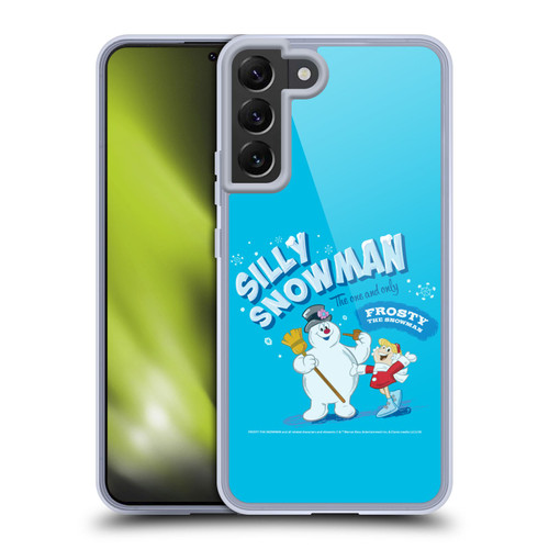 Frosty the Snowman Movie Key Art Silly Snowman Soft Gel Case for Samsung Galaxy S22+ 5G
