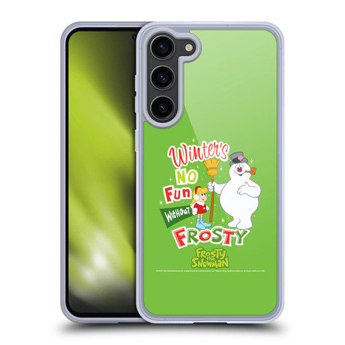 Frosty the Snowman Movie Key Art Winters Soft Gel Case for Samsung Galaxy S23+ 5G