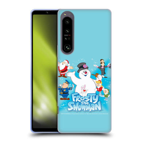 Frosty the Snowman Movie Key Art Group Soft Gel Case for Sony Xperia 1 IV